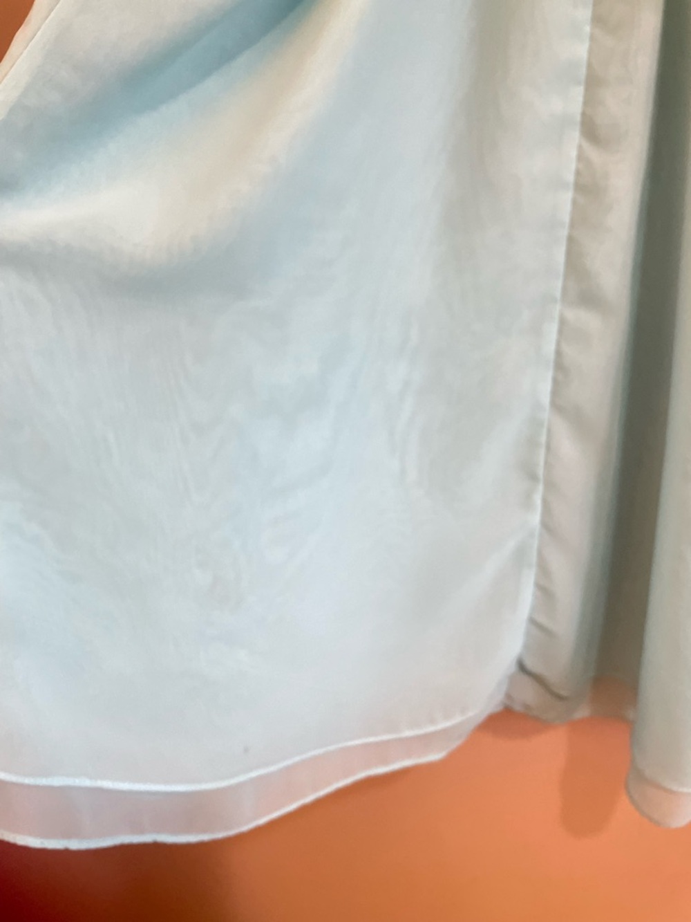 4/$20➡️ La Vie En Rose Aqua Blue Lace-Back Chemise – Size XL Fair *Flaw - Picture 13 of 15
